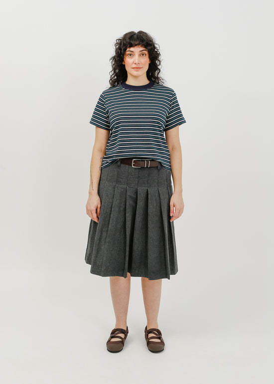 Franki Tee / Navy-White-Green