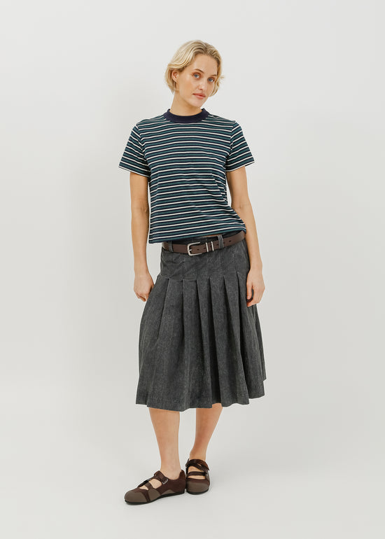 Franki Tee / Navy-White-Green