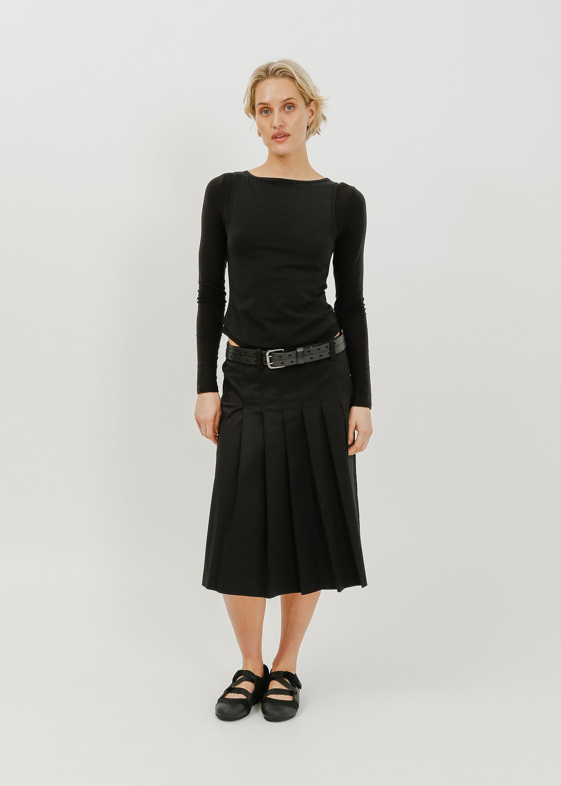 Macie Skirt / Black - 
Black (image 5)