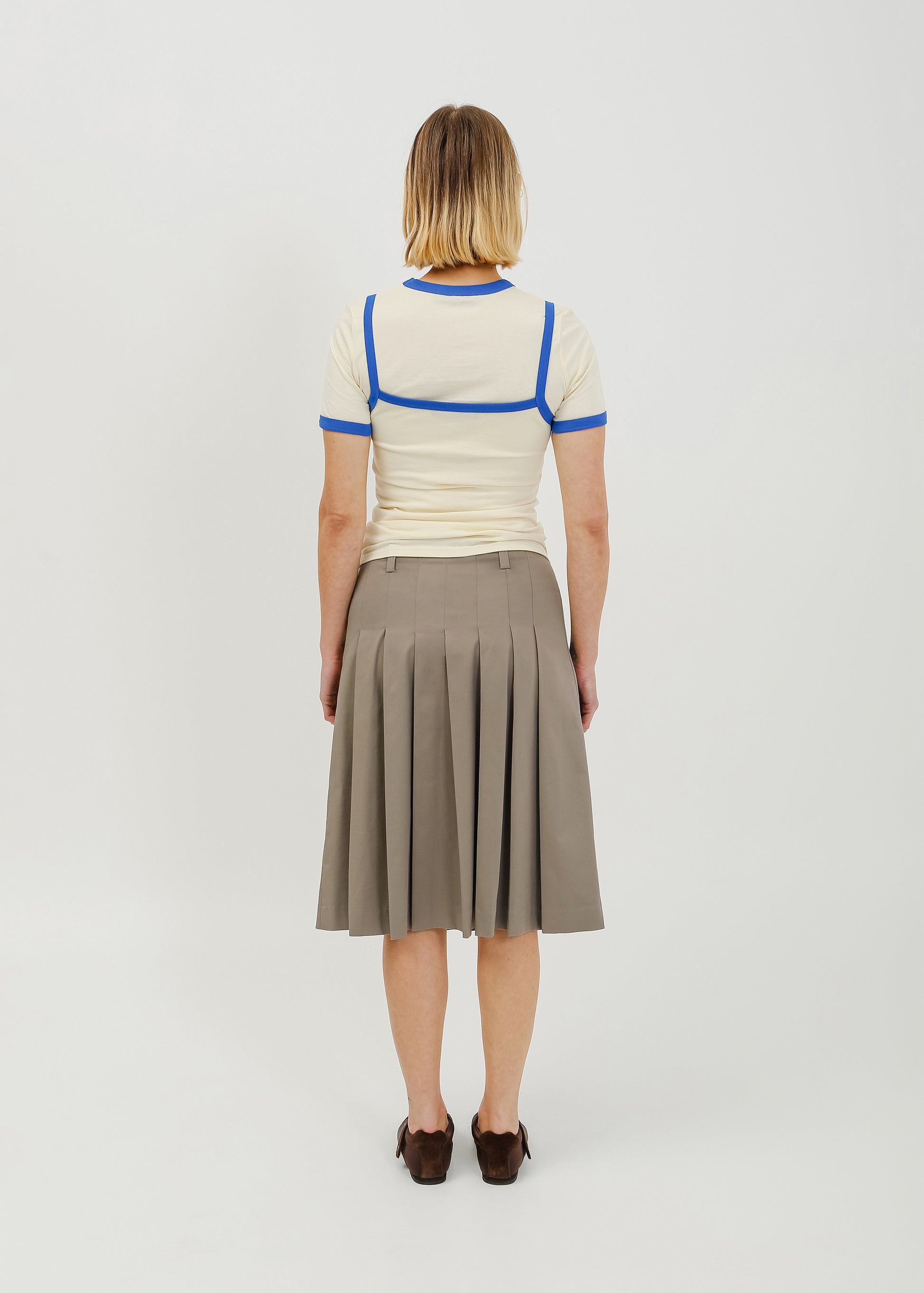 Macie Skirt / Taupe - 
Taupe (image 6)