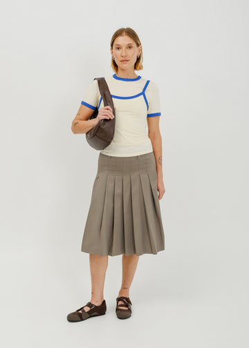Macie Skirt / Taupe