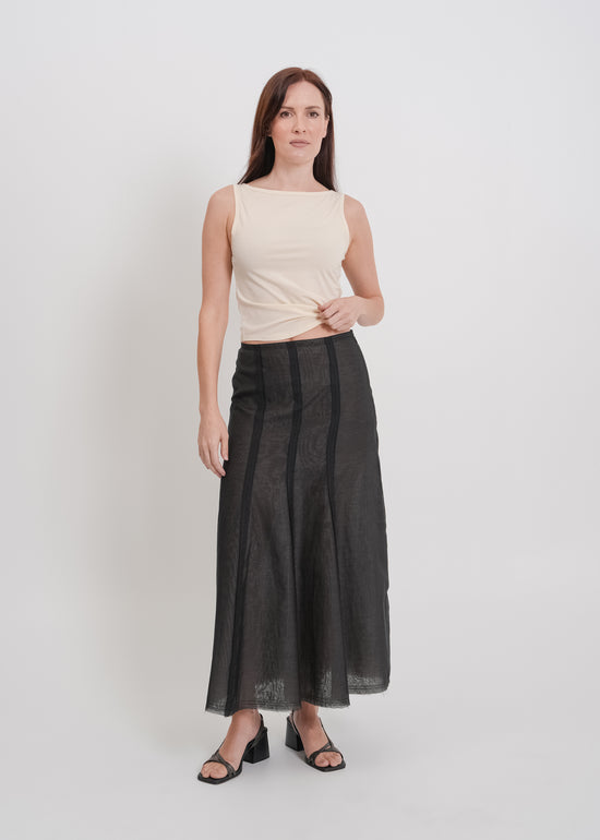 Lorelai Skirt / Black-Cinder