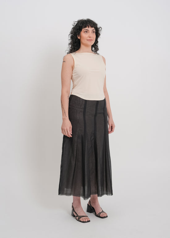 Lorelai Skirt / Black-Cinder