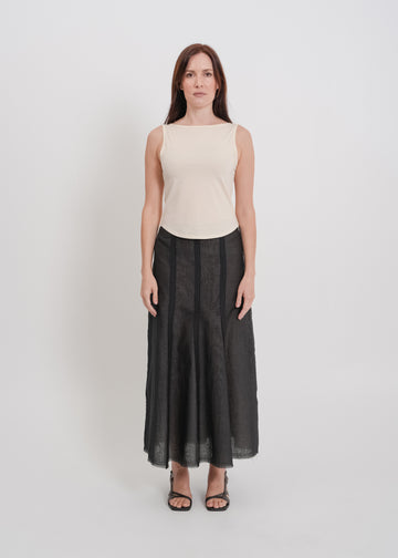 Lorelai Skirt / Black-Cinder