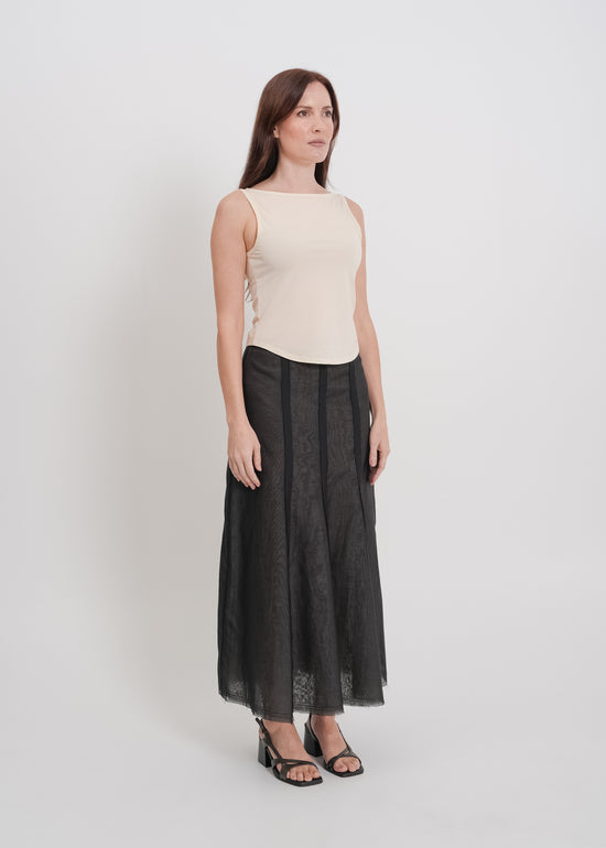 Lorelai Skirt / Black-Cinder