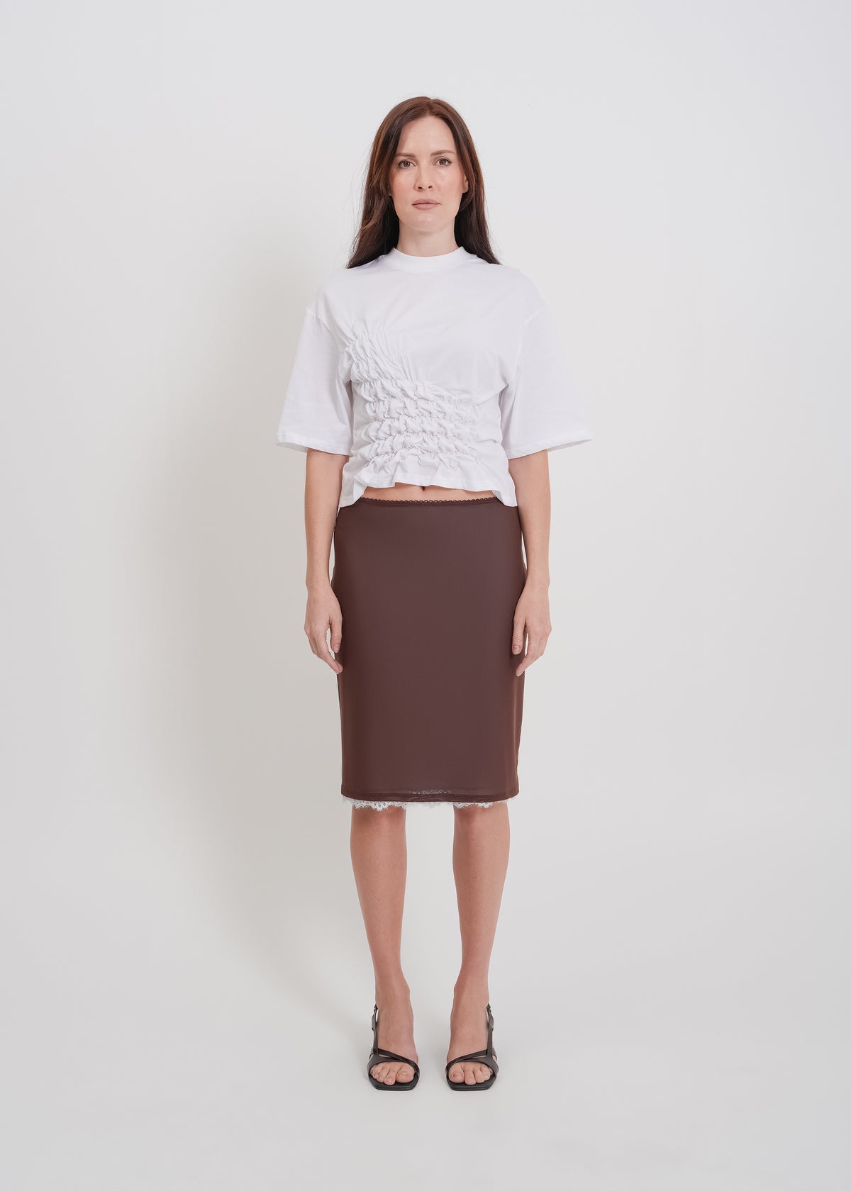 Kai Skirt / Chocolate-Baby Blue - 
Chocolate Baby Blue (image 6)