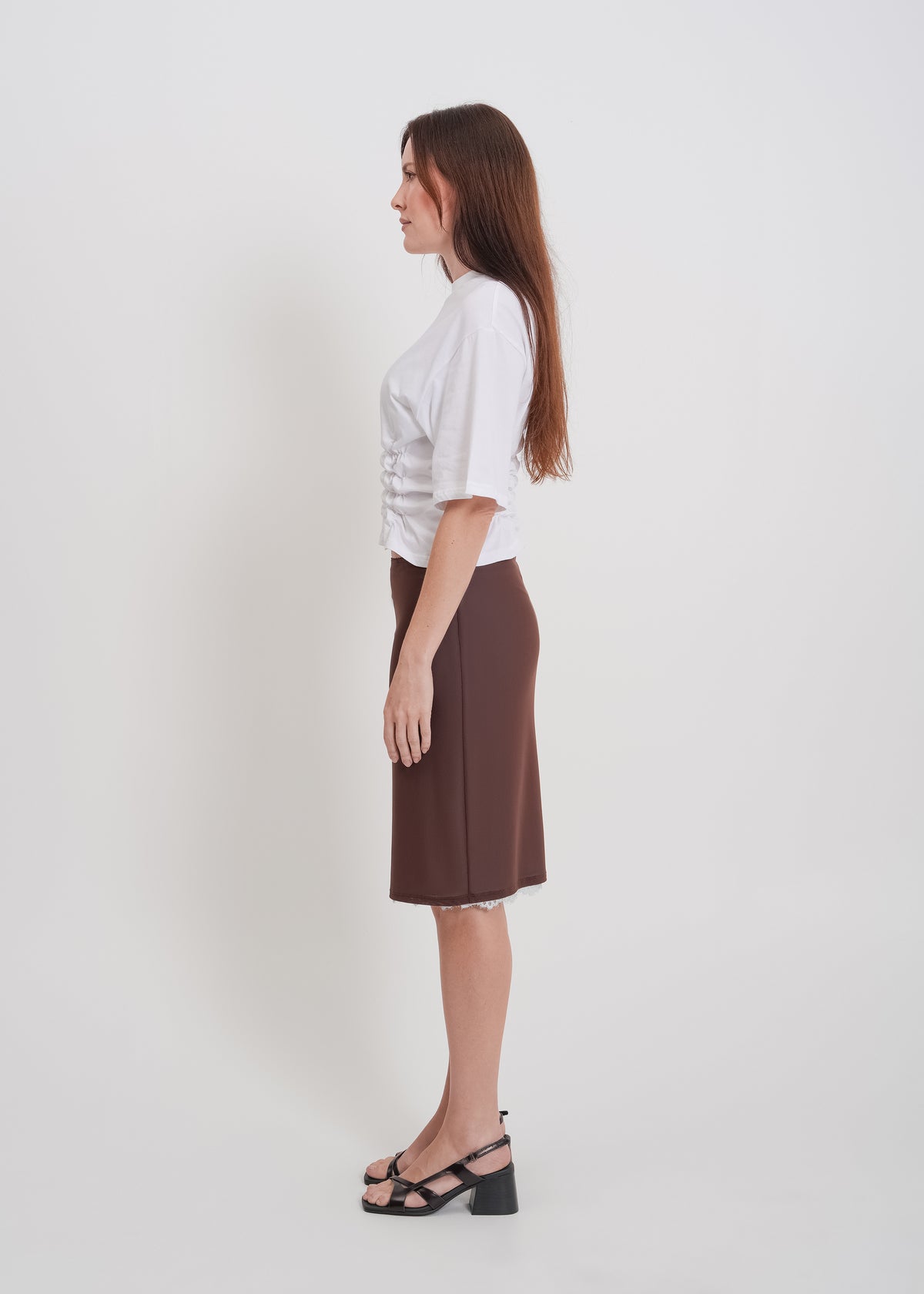 Kai Skirt / Chocolate-Baby Blue - 
Chocolate Baby Blue (image 4)