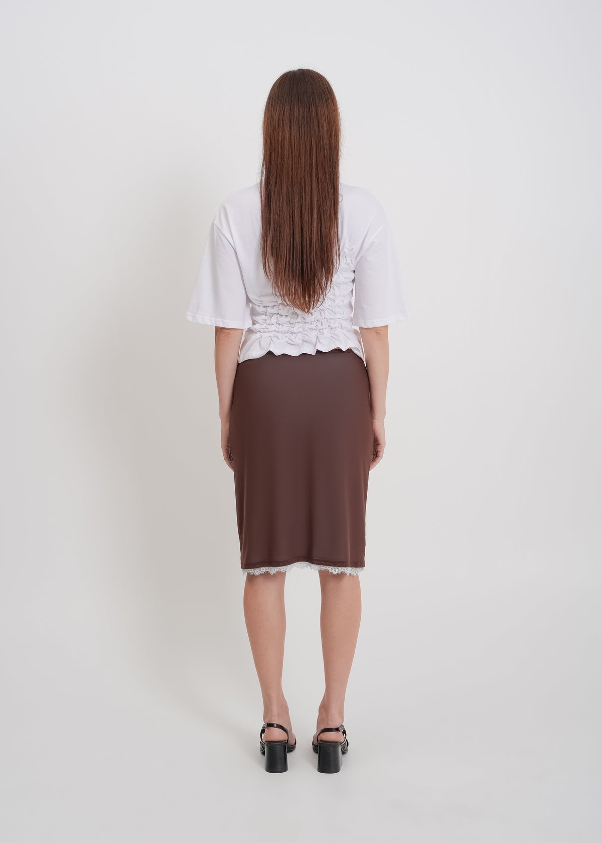 Kai Skirt / Chocolate-Baby Blue - 
Chocolate Baby Blue (image 5)