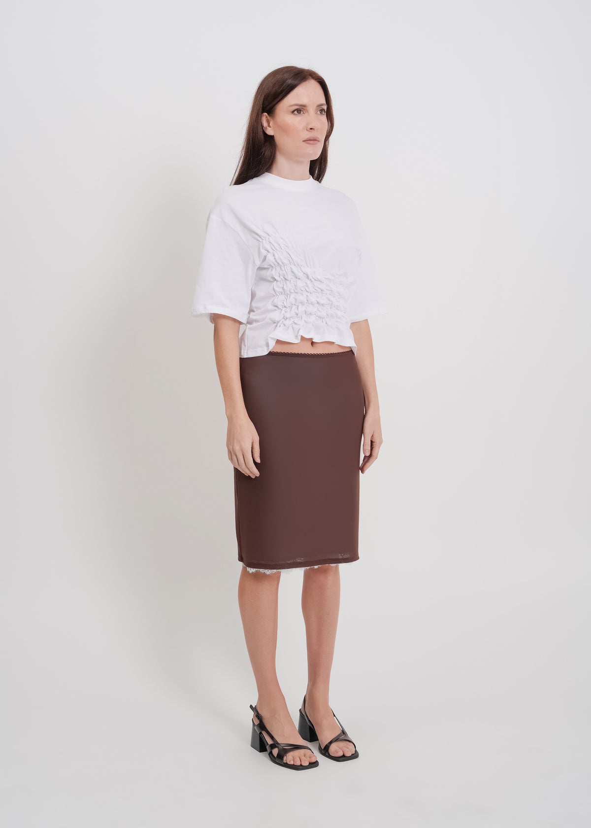 Kai Skirt / Chocolate-Baby Blue - 
Chocolate Baby Blue (image 3)