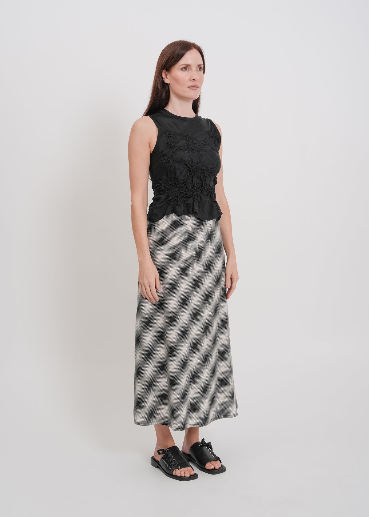 Bennie Skirt / White-Black - 
White Black (image 7)