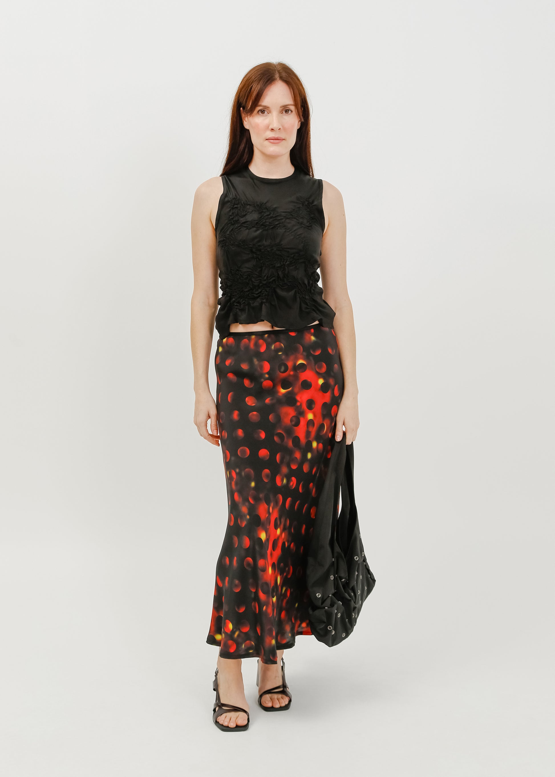 Bennie Skirt / Solar Noir - 
Solar Noir (image 10)