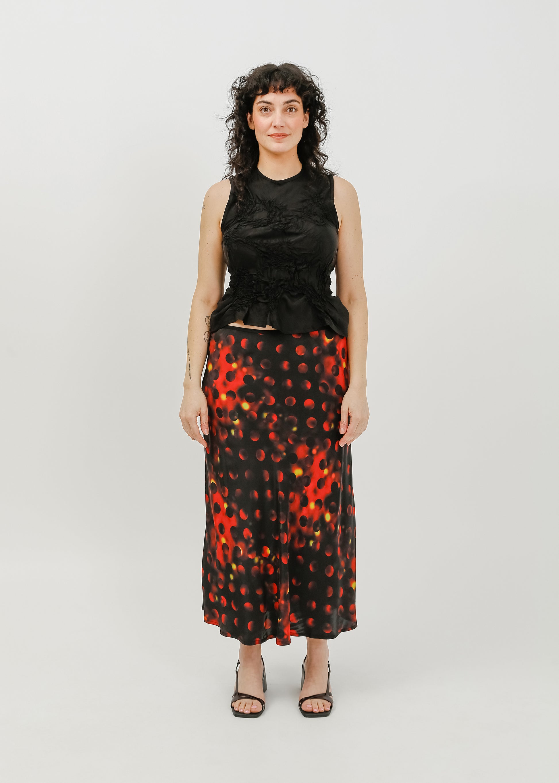 Bennie Skirt / Solar Noir - 
Solar Noir (image 1)