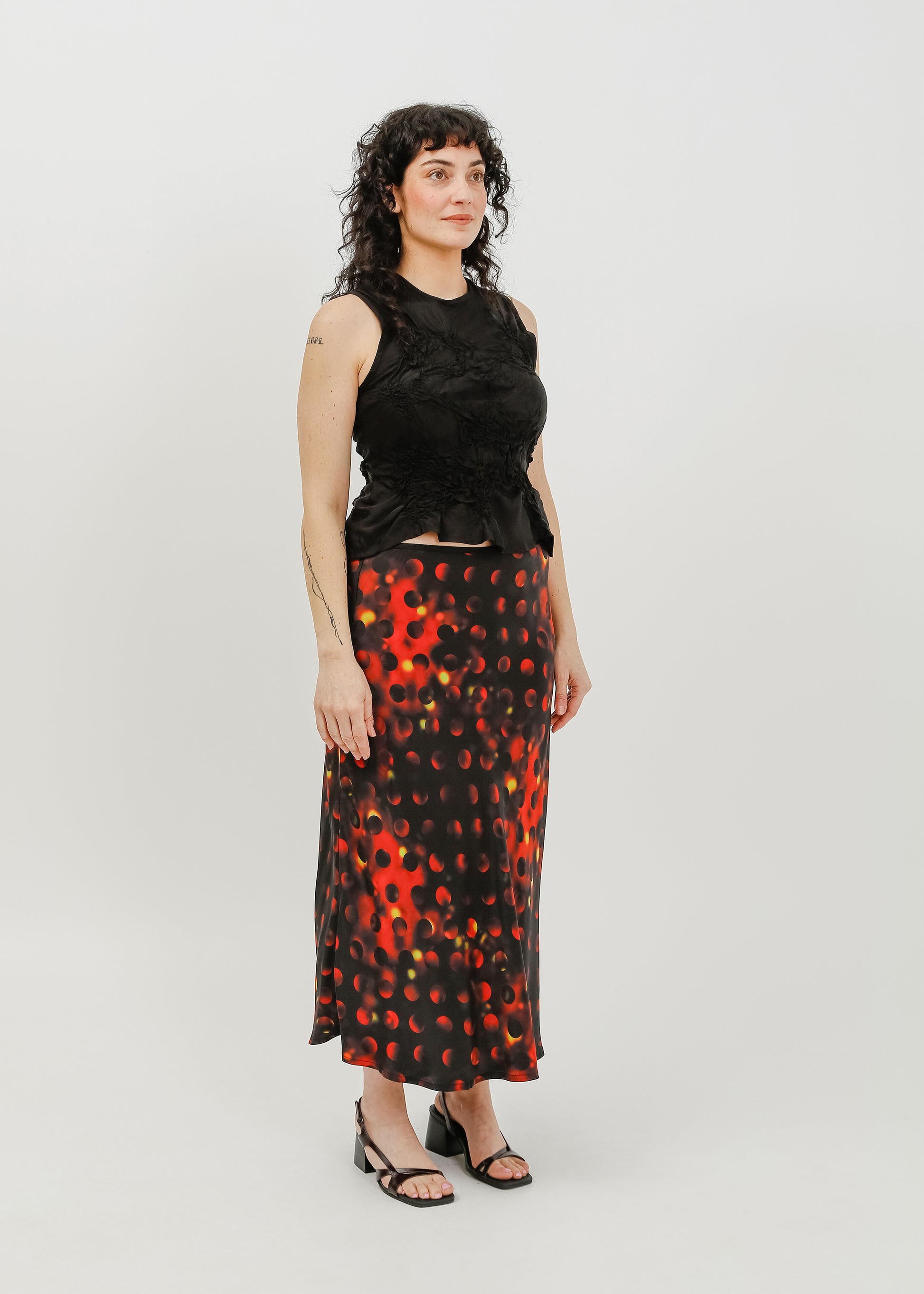 Bennie Skirt / Solar Noir - 
Solar Noir (image 2)