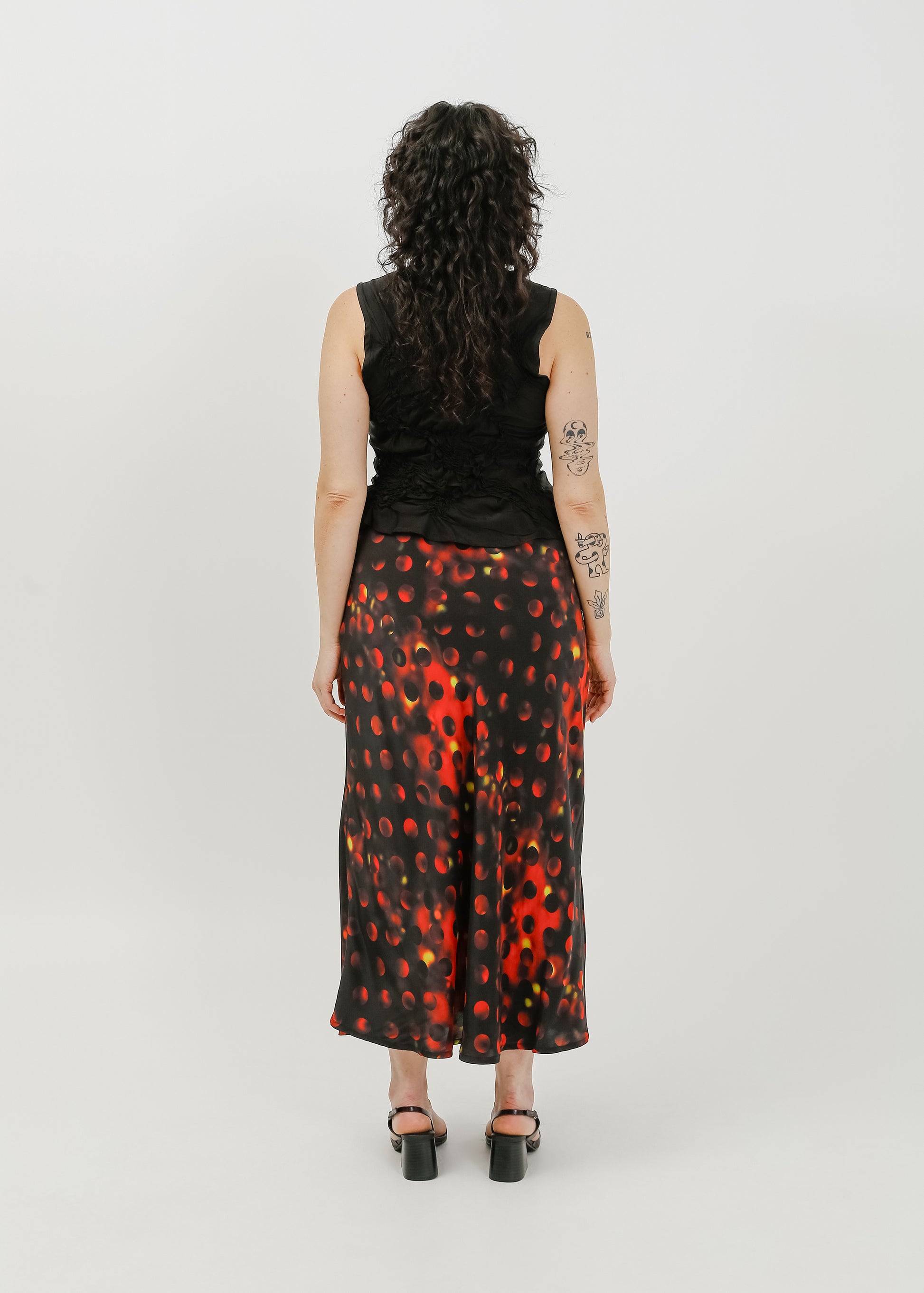 Bennie Skirt / Solar Noir - 
Solar Noir (image 4)