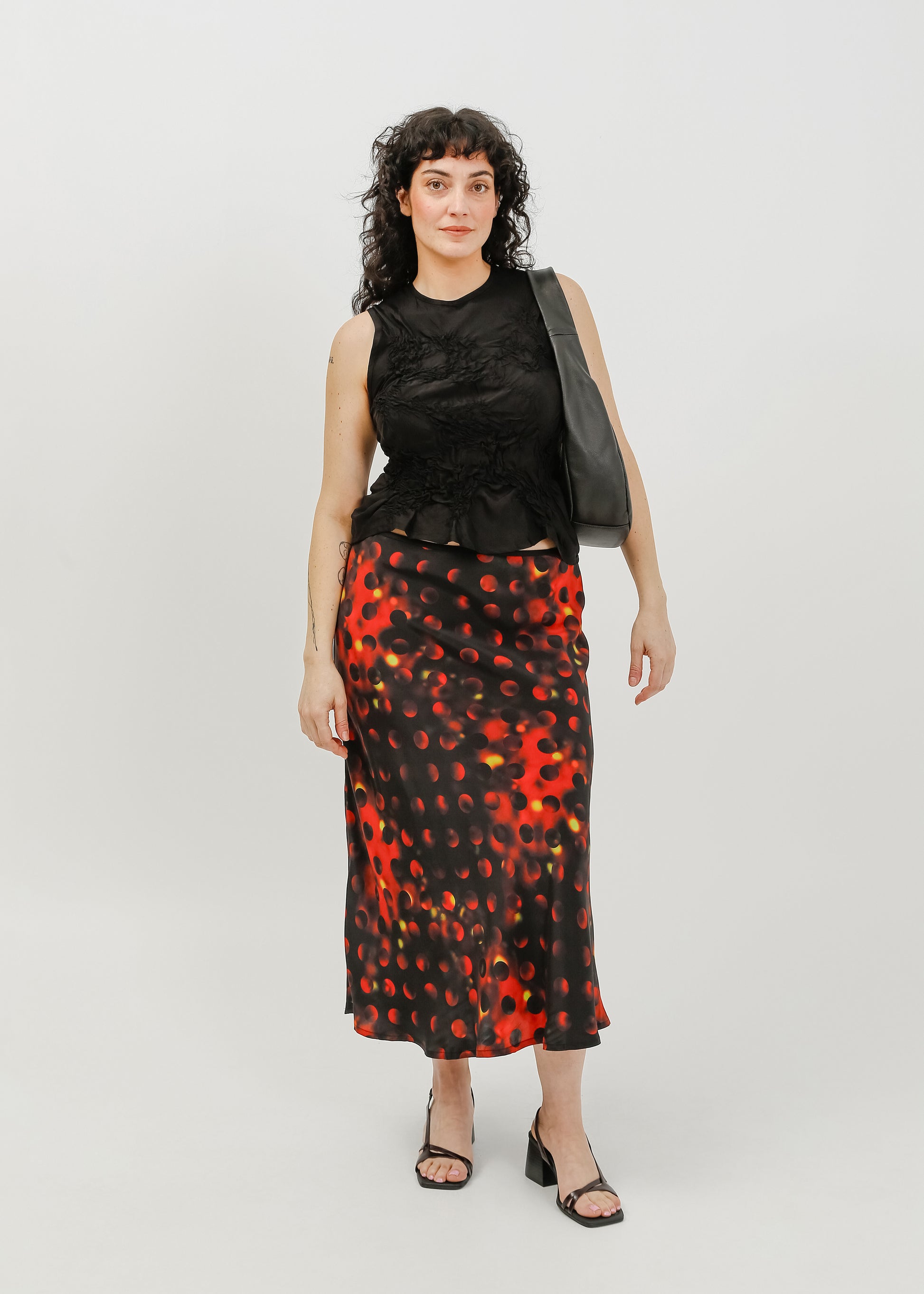 Bennie Skirt / Solar Noir - 
Solar Noir (image 5)