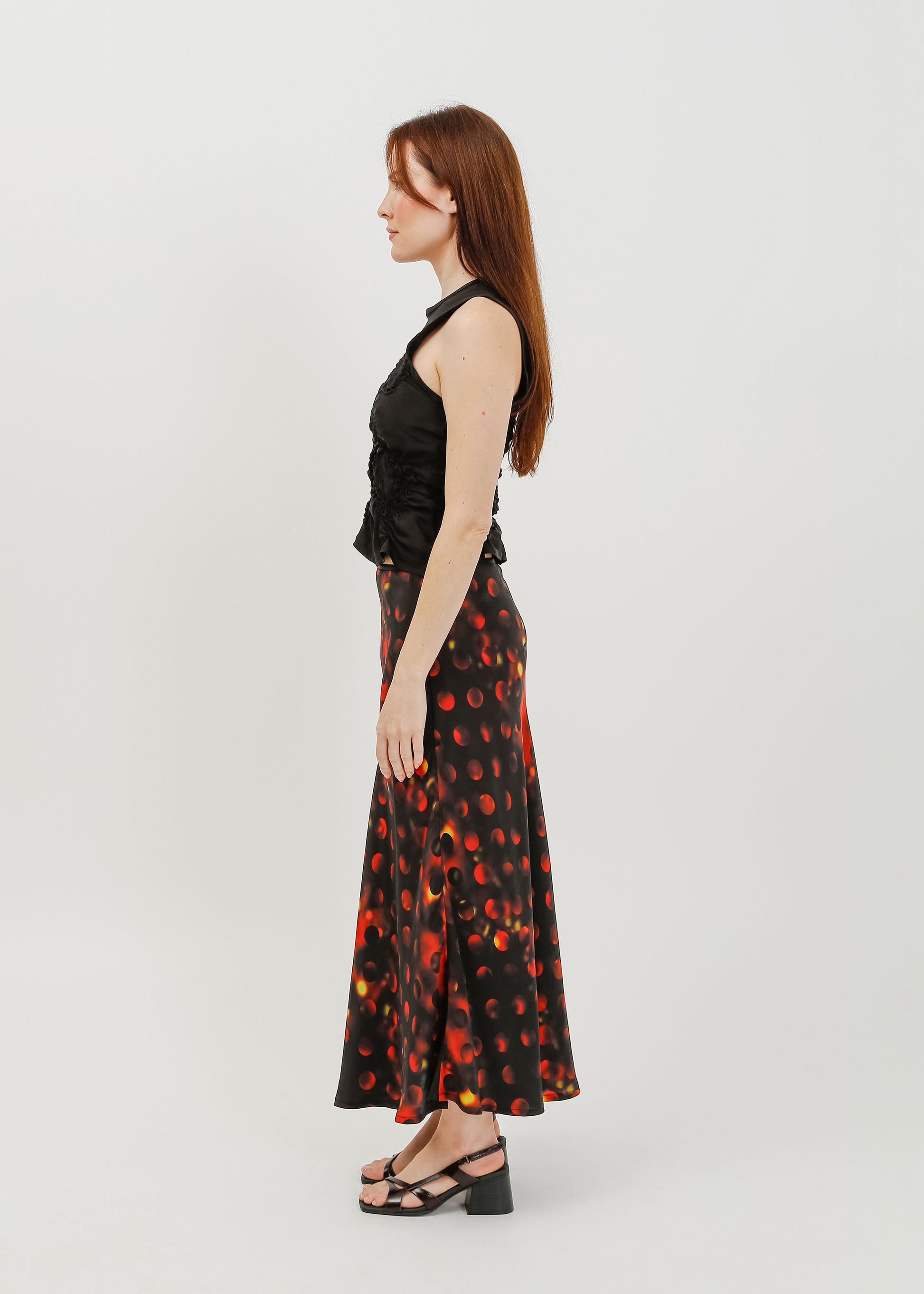 Bennie Skirt / Solar Noir - 
Solar Noir (image 8)