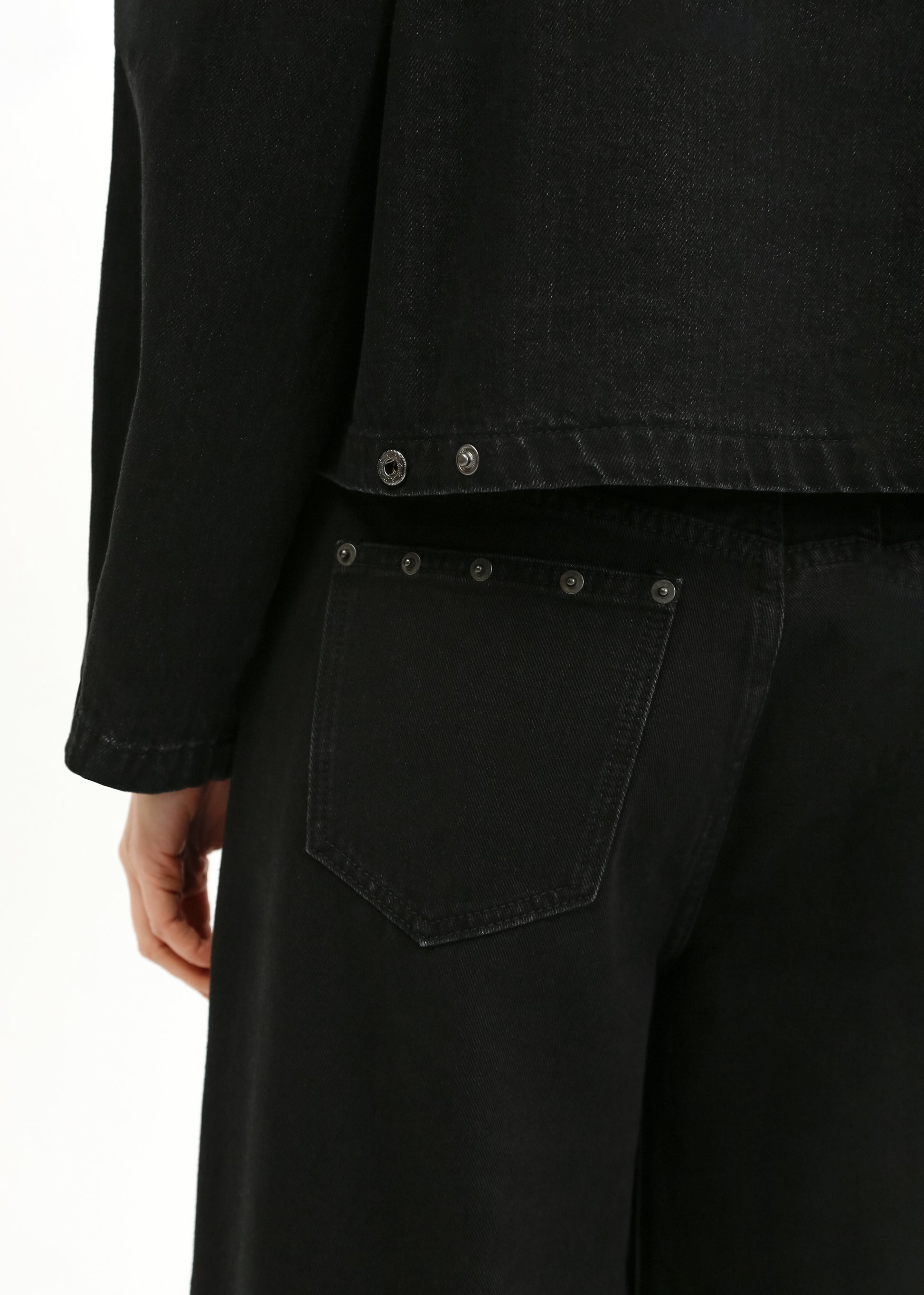 Zoey Denim Jacket / Black - 
Black (image 8)