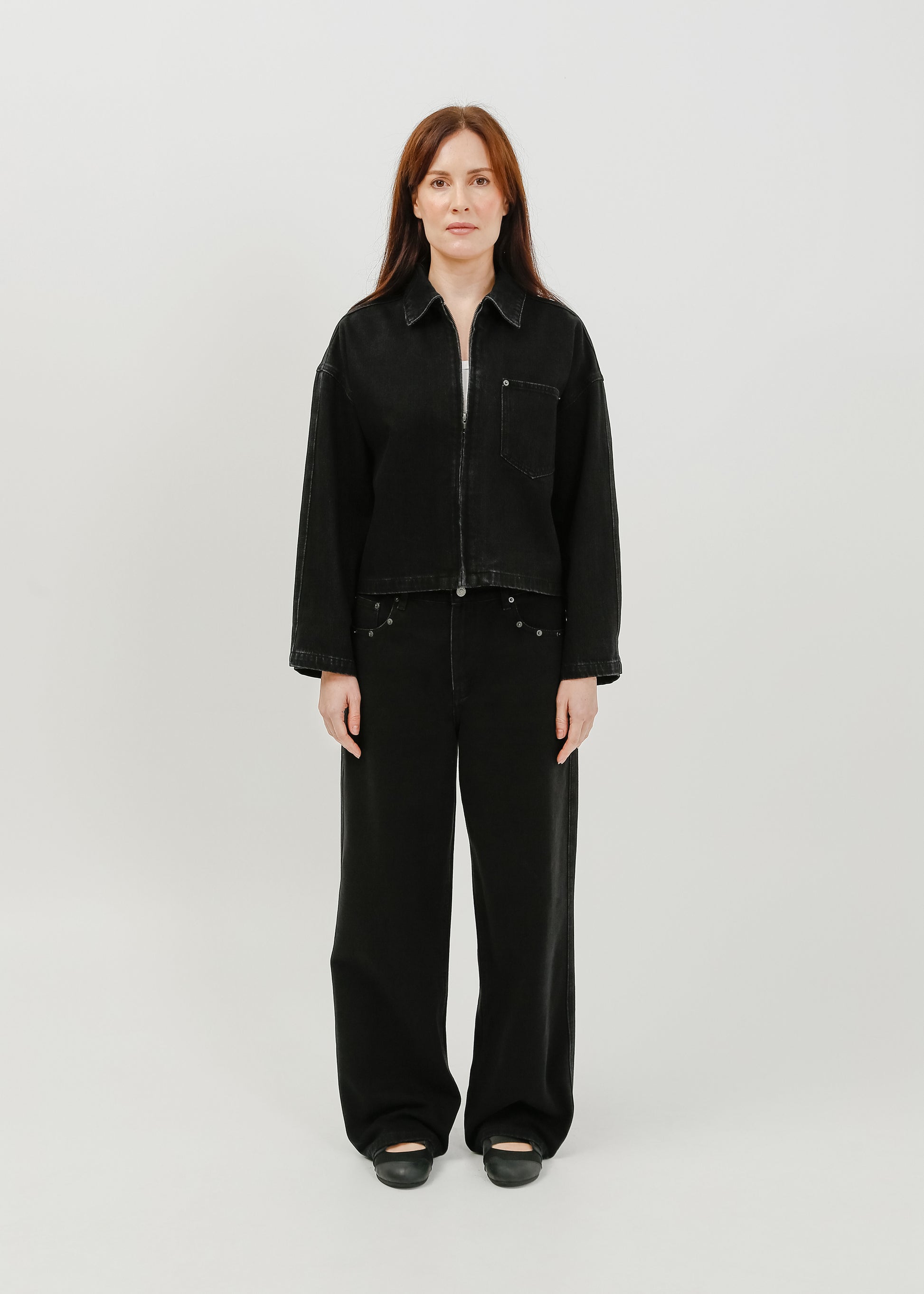 Zoey Denim Jacket / Black - 
Black (image 2)