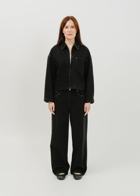 Zoey Denim Jacket / Black