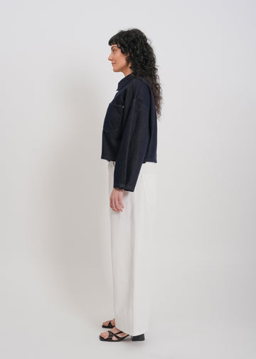Zoey Denim Jacket / Dark Indigo