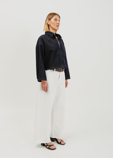 Zoey Denim Jacket / Dark Indigo