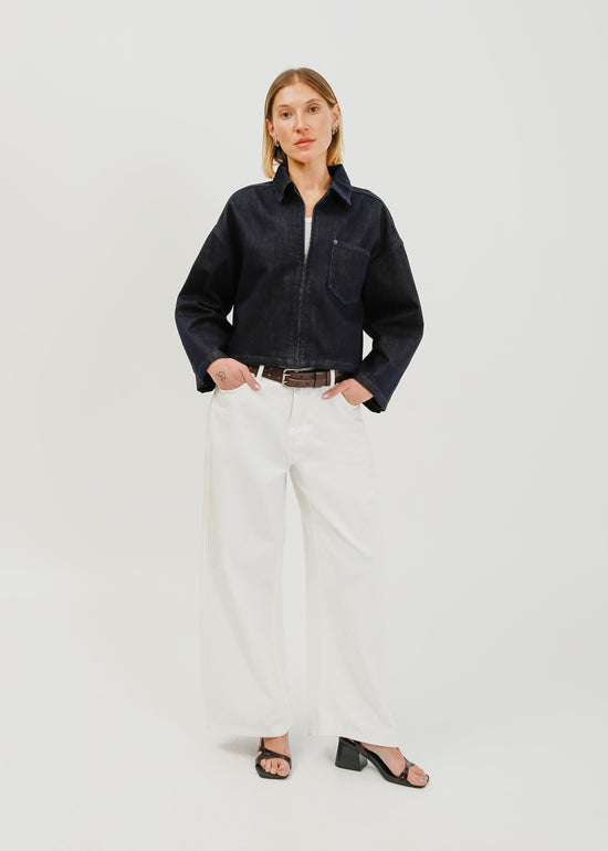 Zoey Denim Jacket / Dark Indigo