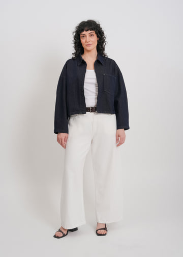 Zoey Denim Jacket / Dark Indigo