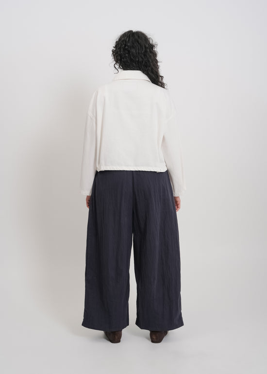 Zoey Denim Jacket / White