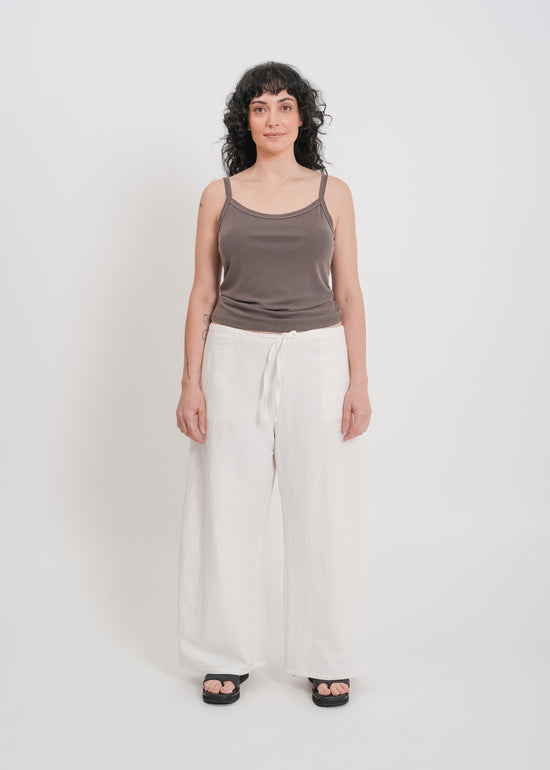 Rocco Pant / White