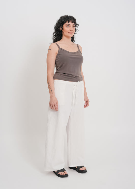 Rocco Pant / White