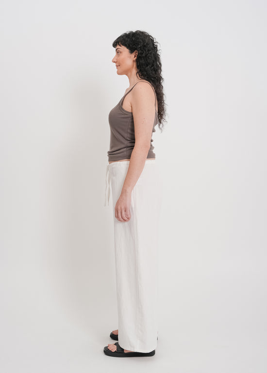 Rocco Pant / White