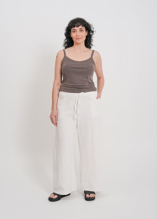 Rocco Pant / White