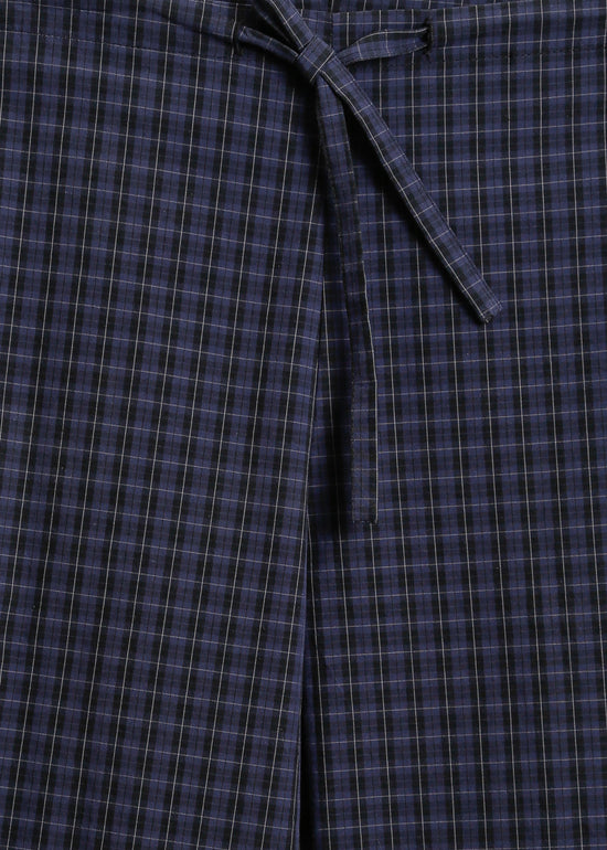 Rocco Pant / Black-Navy Check