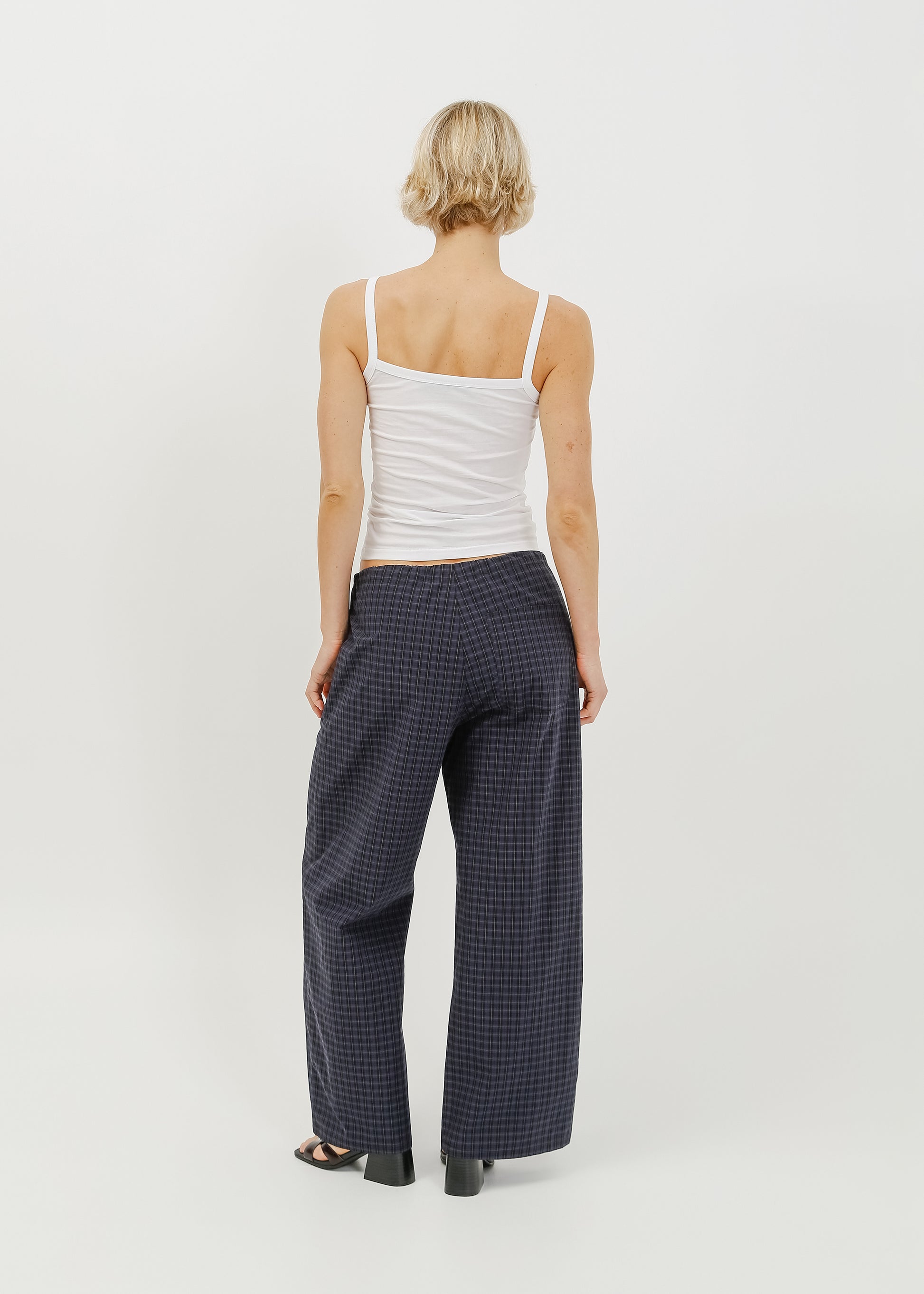 Rocco Pant / Black-Navy Check - 
Black Navy Check (image 4)