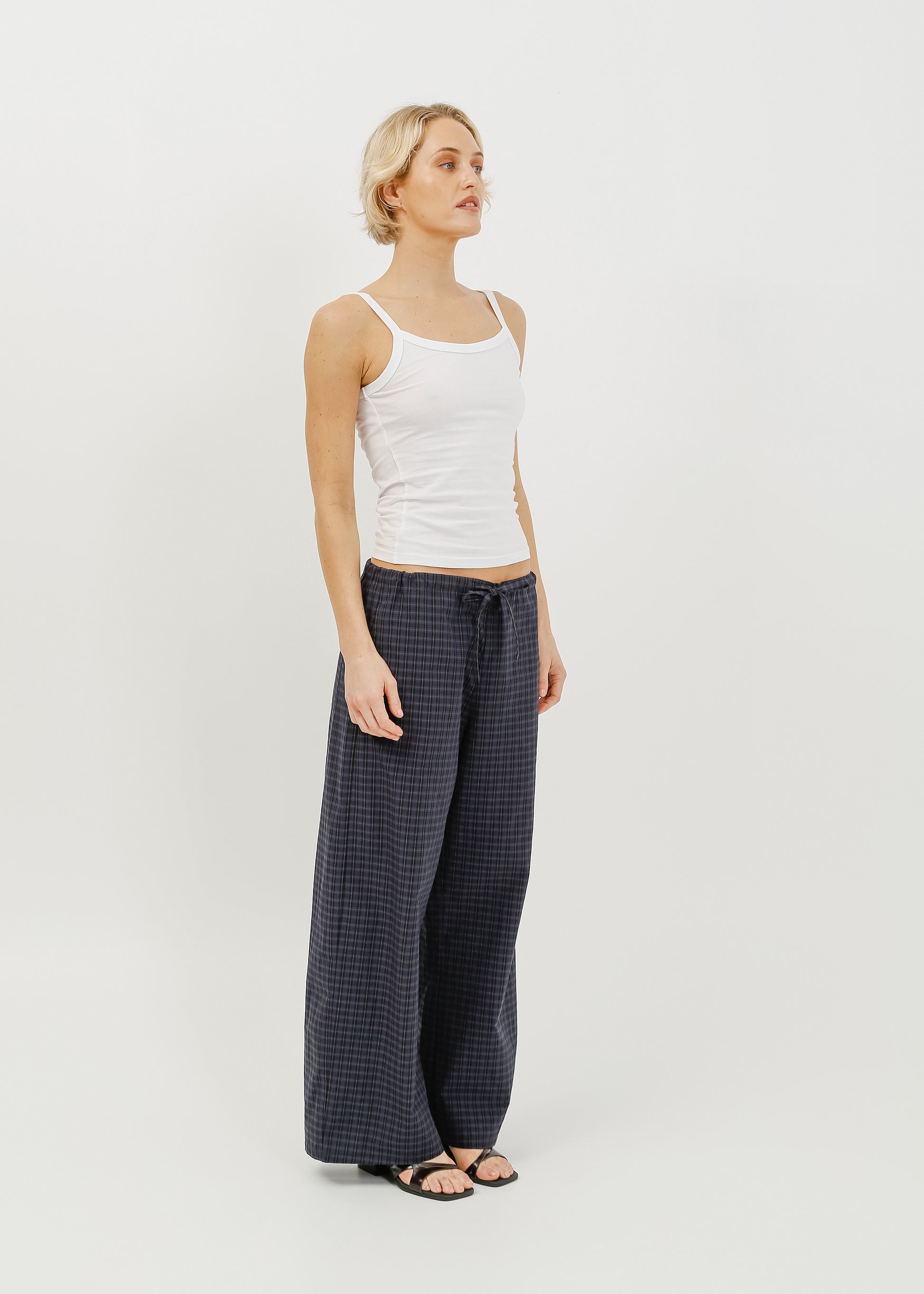 Rocco Pant / Black-Navy Check - 
Black Navy Check (image 2)