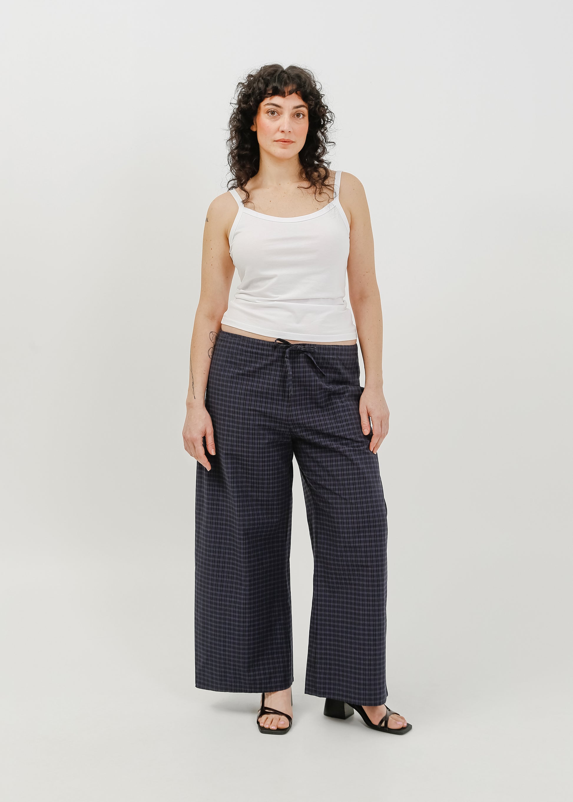 Rocco Pant / Black-Navy Check - 
Black Navy Check (image 10)