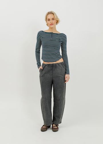 Christian Pant / Washed Charcoal