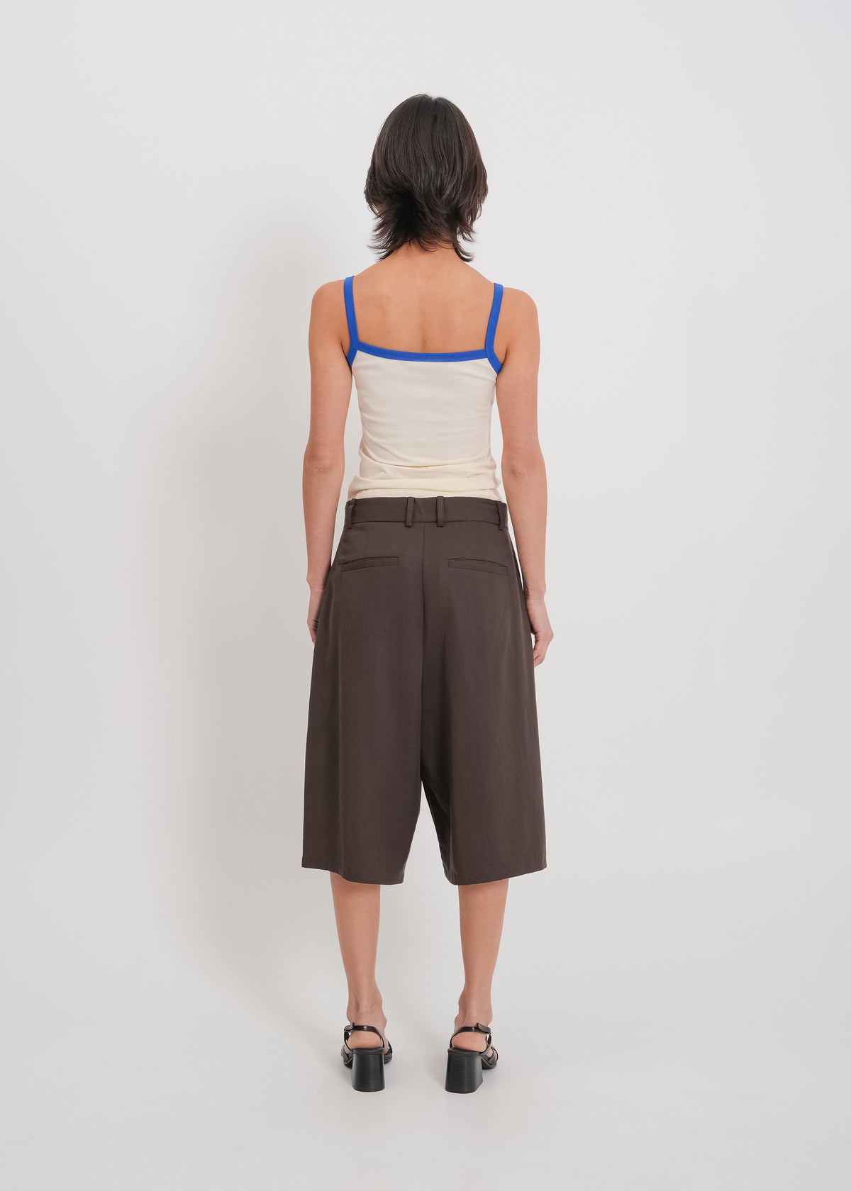 Saige Tailored Short / Chocolate - 
Chocolate (image 5)