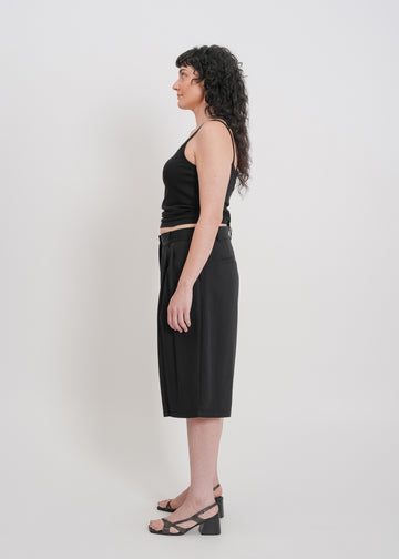 Saige Tailored Short / Black