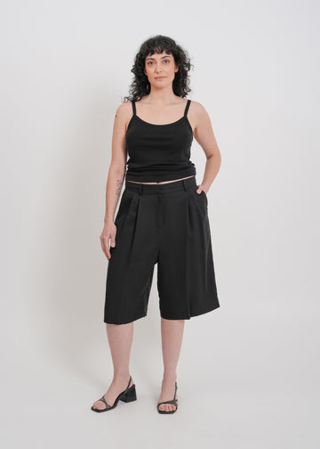 Saige Tailored Short / Black