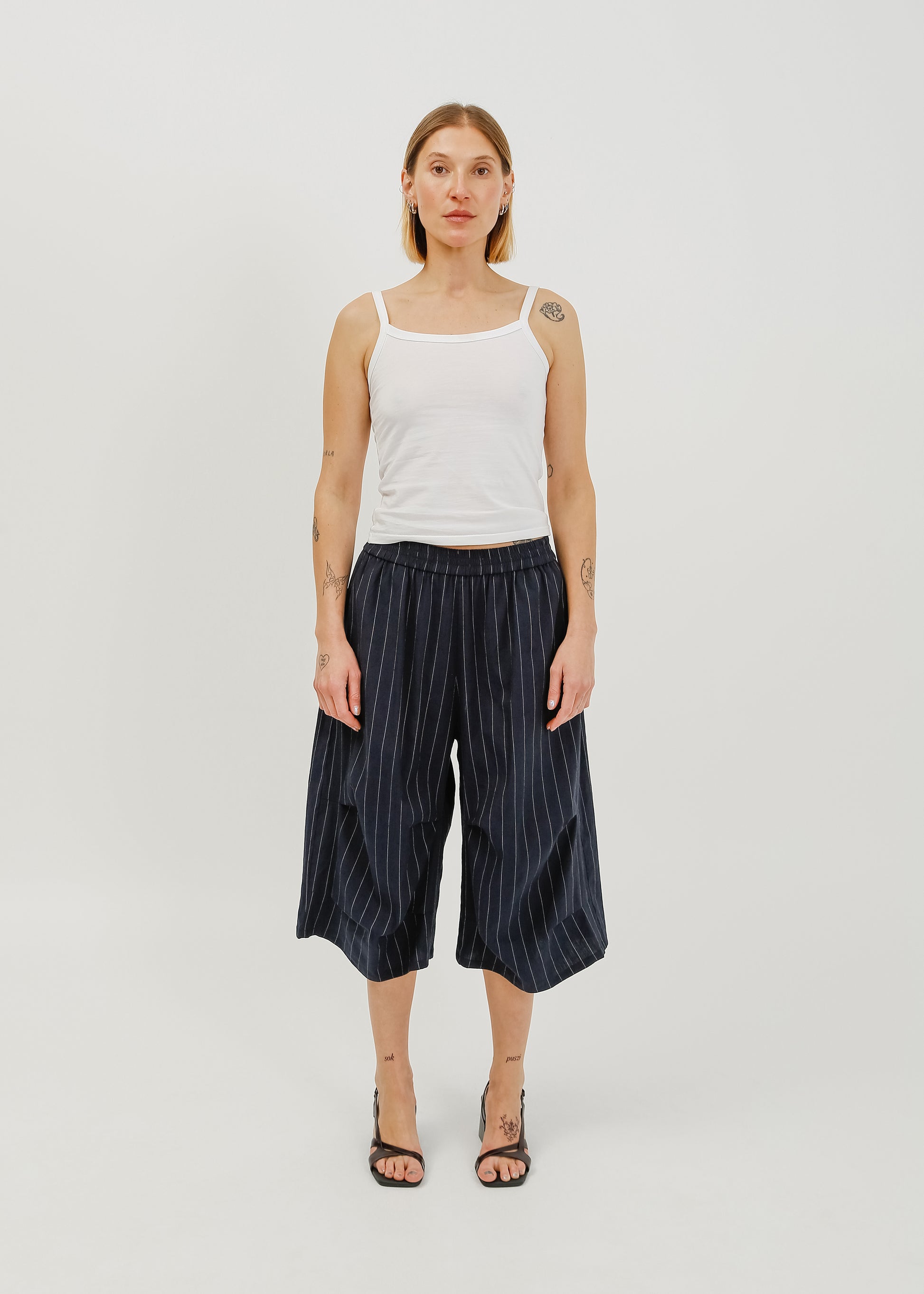 Waylon Short / Navy-White - 
Navy White (image 5)