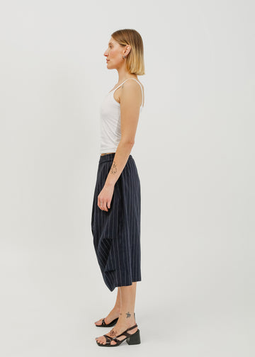 Waylon Short / Navy-White