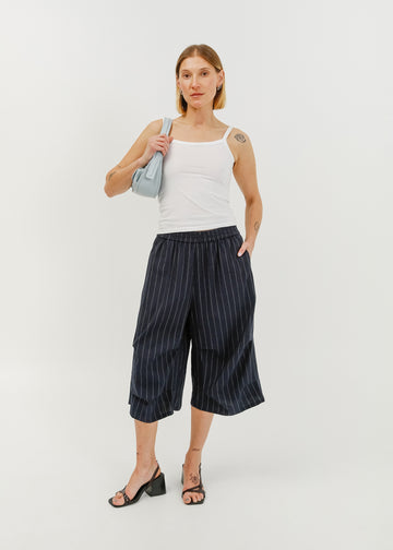 Waylon Short / Navy-White
