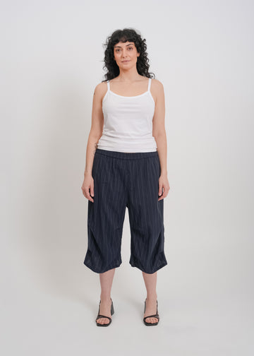 Waylon Short / Navy-White