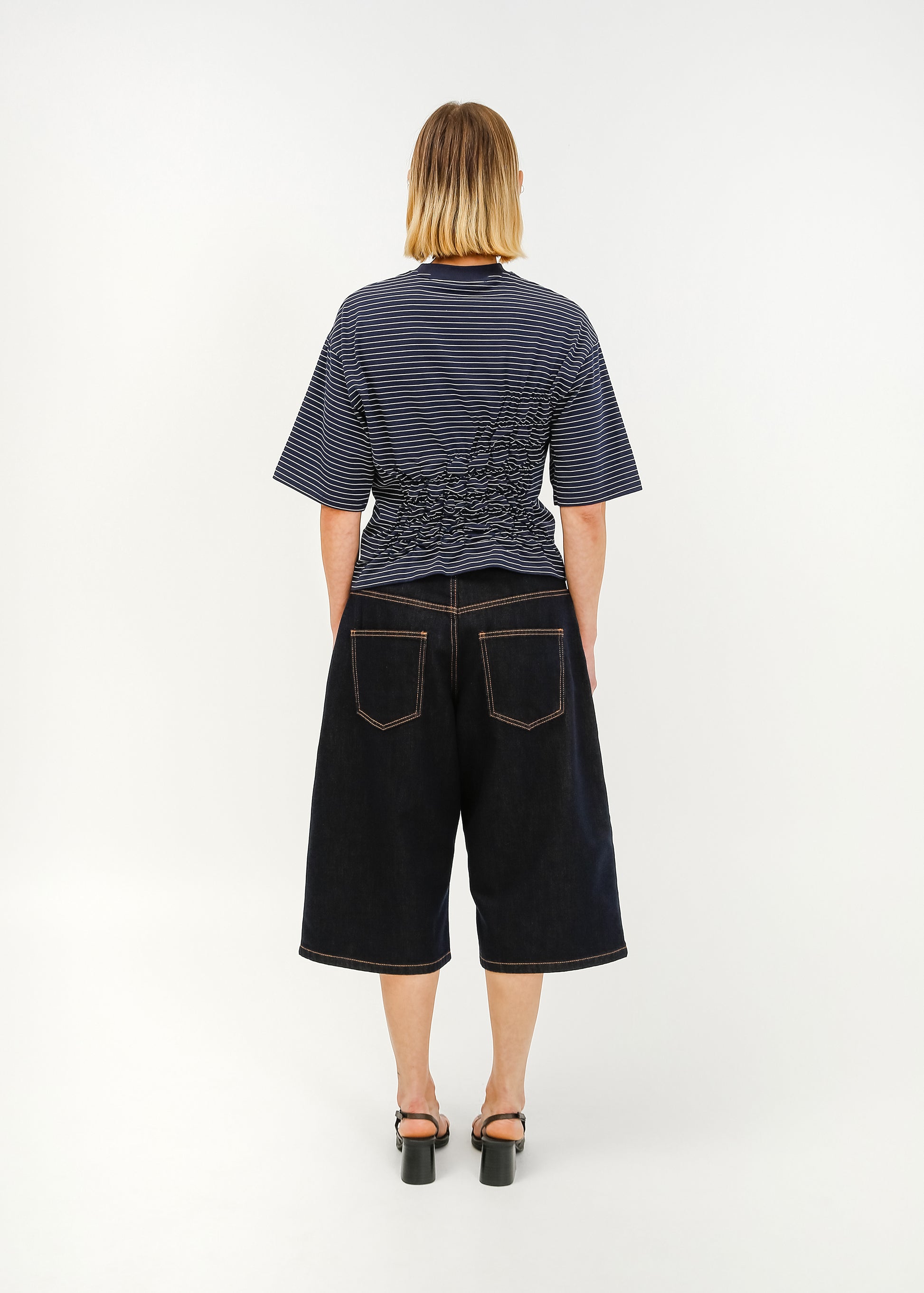 Sullivan Denim Short / Dark Indigo - 
Dark Indigo (image 4)