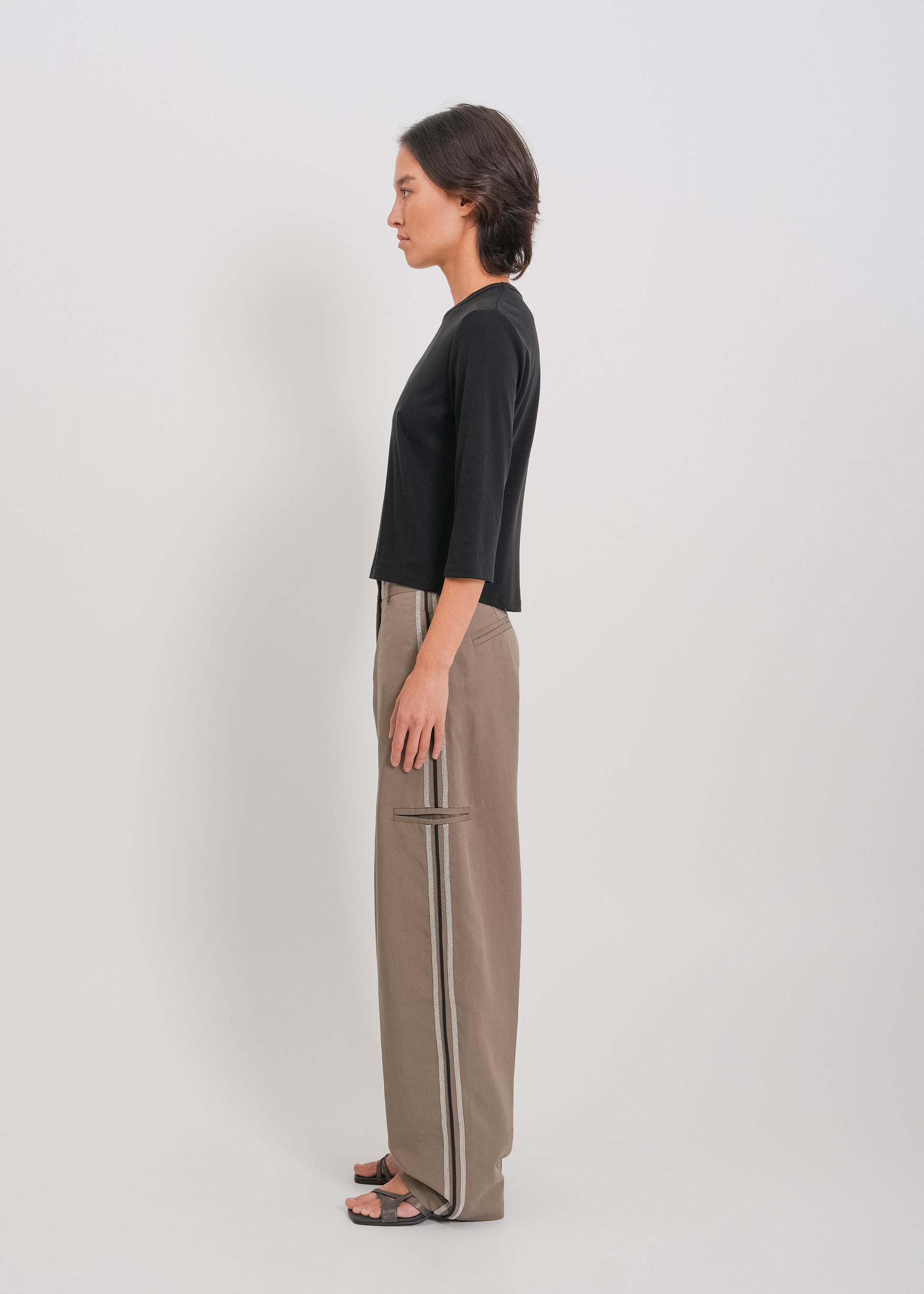 Adira Pant / Taupe - 
Taupe (image 3)