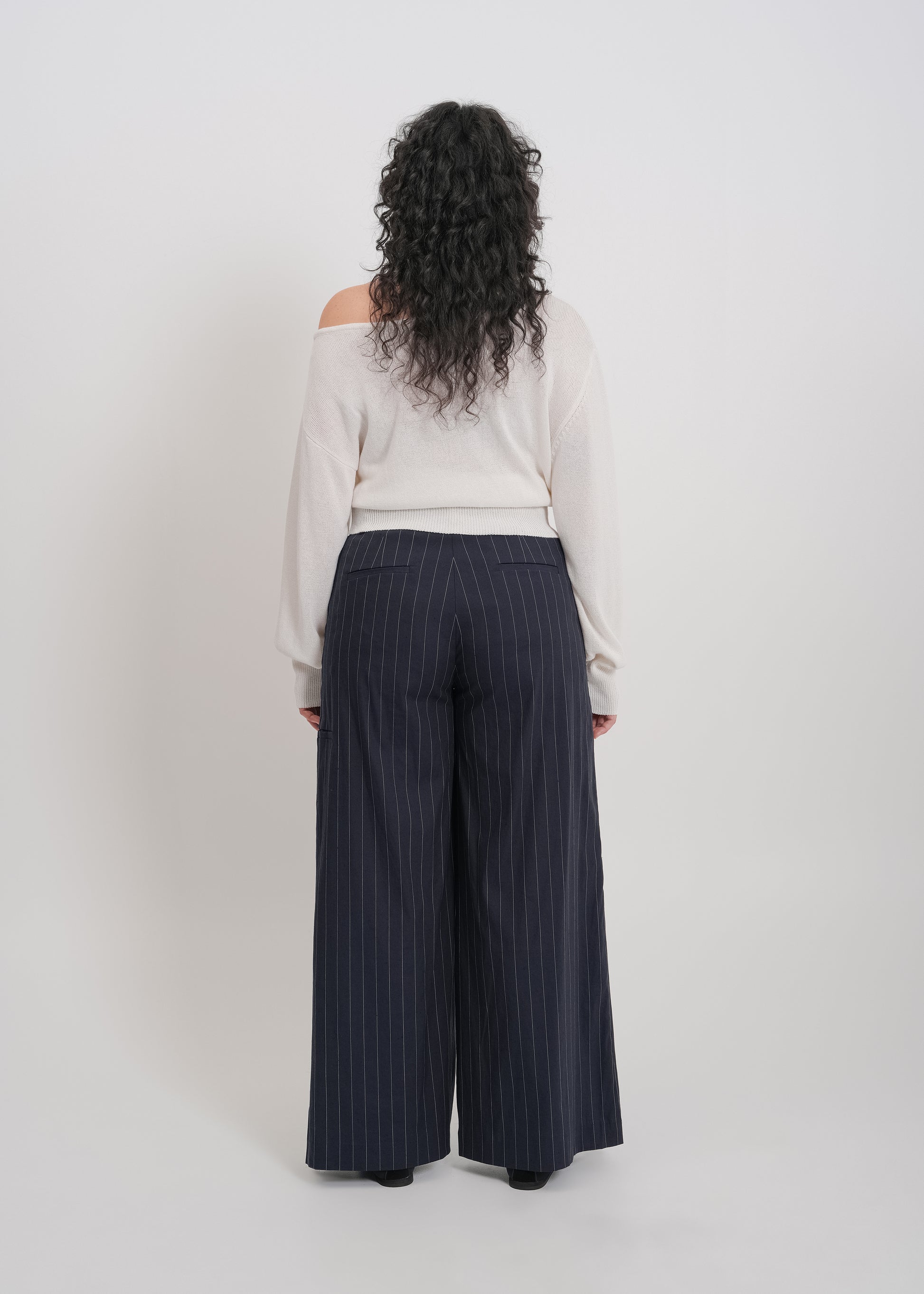 Annie Trouser / Navy-White - 
Navy White (image 9)