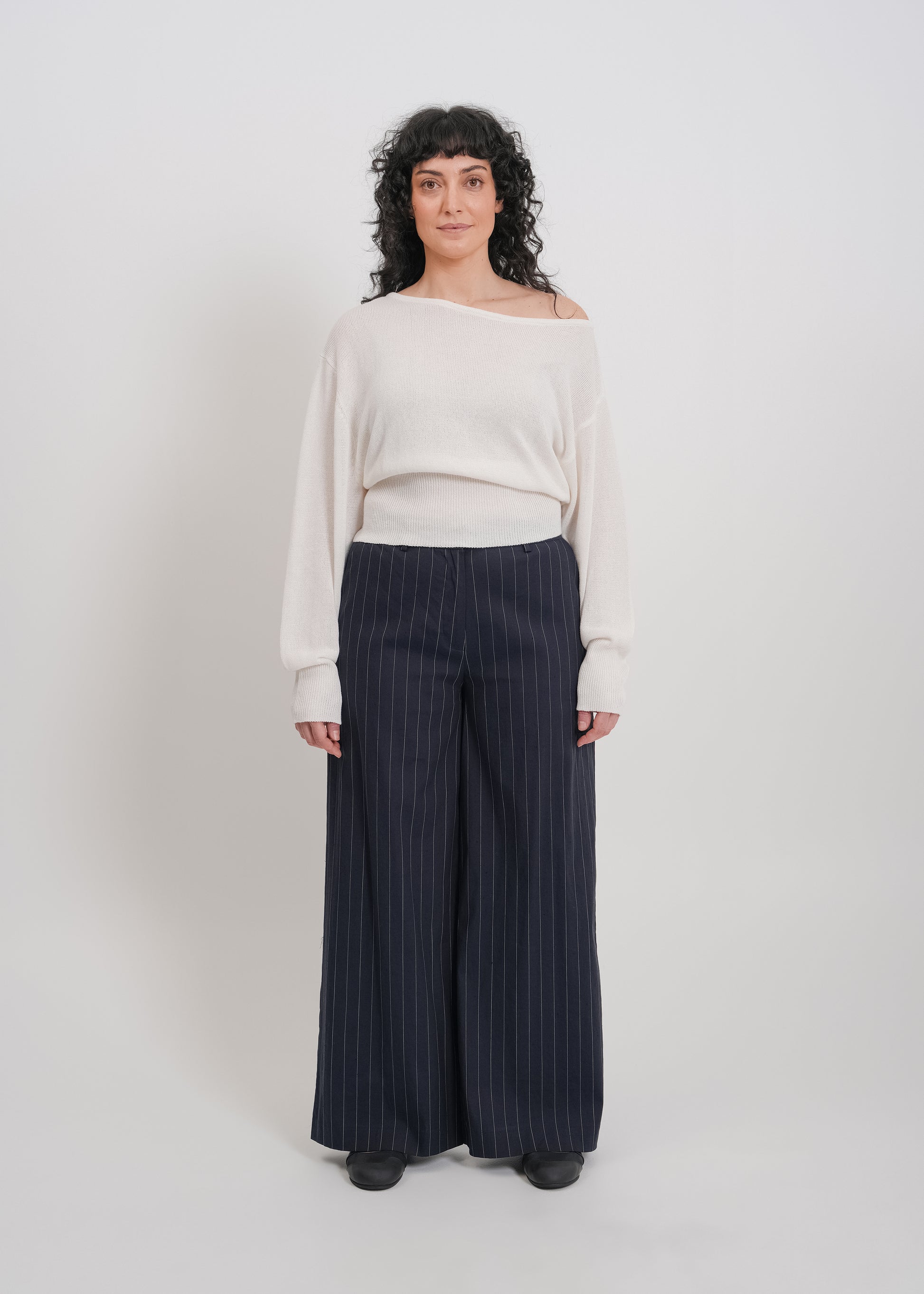 Annie Trouser / Navy-White - 
Navy White (image 6)