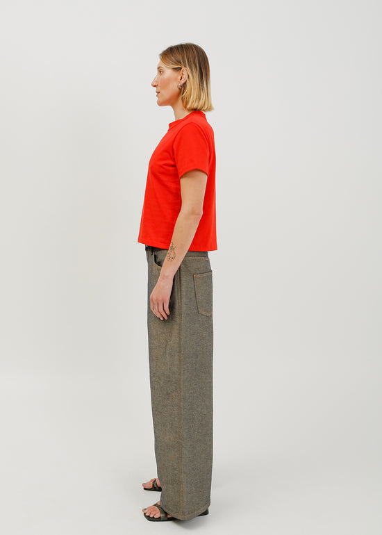 Cosmo Jean / Tan-Dark Indigo