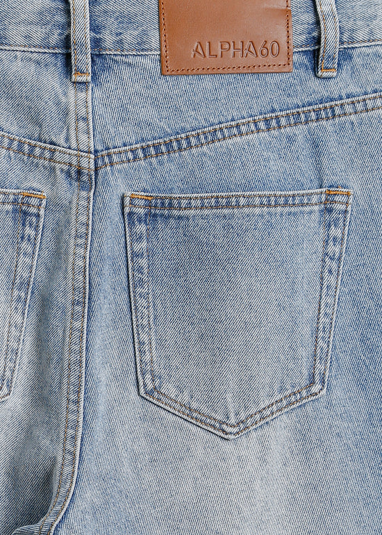 Goldie Jean Long / Light Indigo